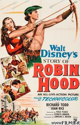 Locandina del film Robin Hood e i compagni della foresta