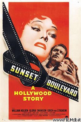 Poster of movie sunset boulevard