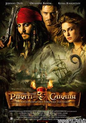 Cartel de la pelicula pirati dei caraibi: la maledizione del forziere fantasma