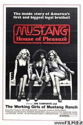 Locandina del film mustang: la casa del piacere di joe conforte