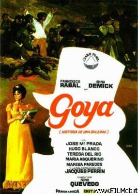 Locandina del film Goya, historia de una soledad