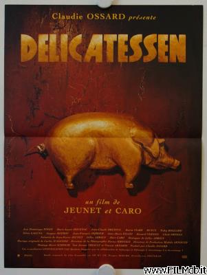 poster Locandina del film delicatessen