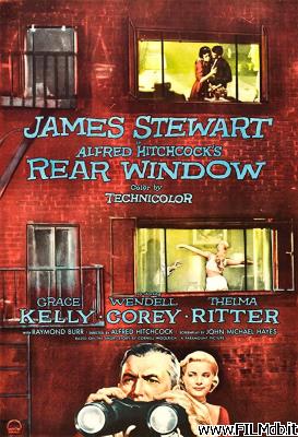 Poster of movie rear window