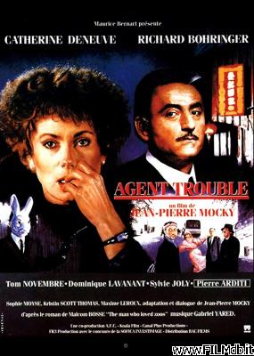 Poster of movie agent trouble