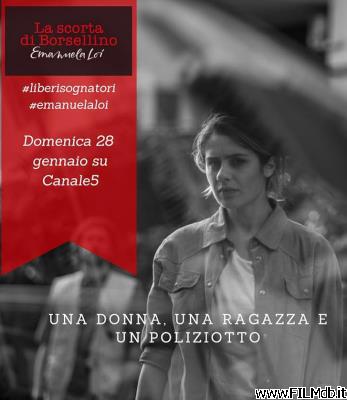 Affiche de film La scorta di Borsellino - Emanuela Loi [filmTV]