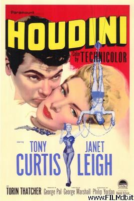 Cartel de la pelicula El gran Houdini