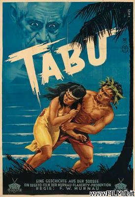Cartel de la pelicula tabu: a story of the south seas