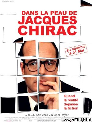 Affiche de film Dans la peau de Jacques Chirac