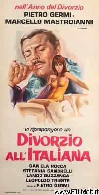 Cartel de la pelicula Divorcio a la italiana