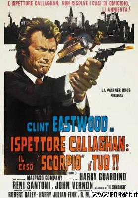 Affiche de film ispettore callaghan, il caso scorpio è tuo!