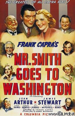 Affiche de film mister smith va a washington