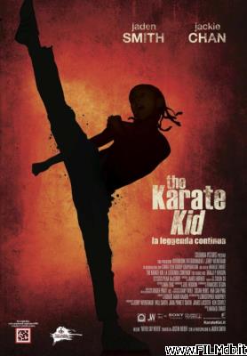 Affiche de film the karate kid - la leggenda continua