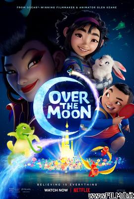 poster Locandina del film Over the Moon - Il fantastico mondo di Lunaria