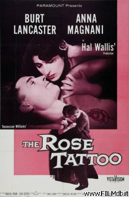 Locandina del film la rosa tatuata