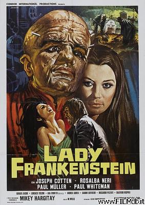 Cartel de la pelicula Lady Frankenstein