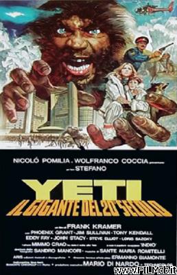 Affiche de film yeti - il gigante del 20mo secolo