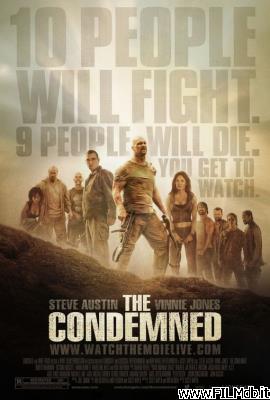 Affiche de film the condemned - l'isola della morte