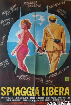 Affiche de film Spiaggia libera