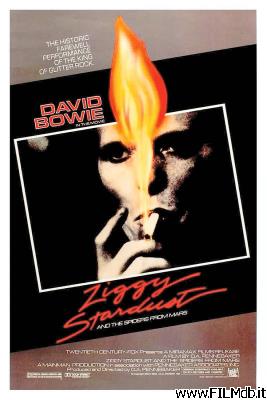 Locandina del film Ziggy Stardust and the Spiders from Mars