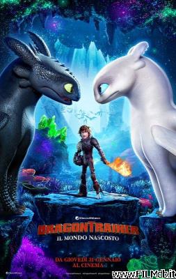Poster of movie how to train your dragon: the hidden world
