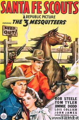 Affiche de film Santa Fe Scouts
