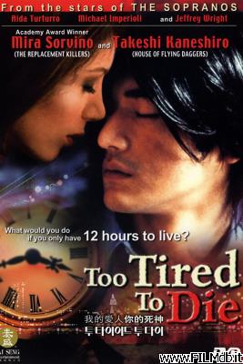 Affiche de film Too Tired to Die