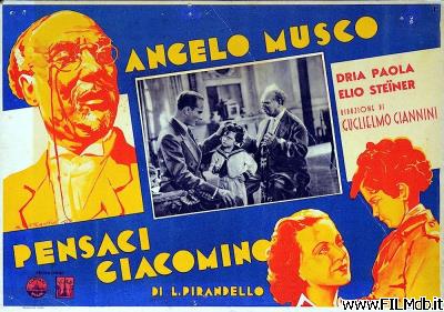 Affiche de film Pensaci, Giacomino!