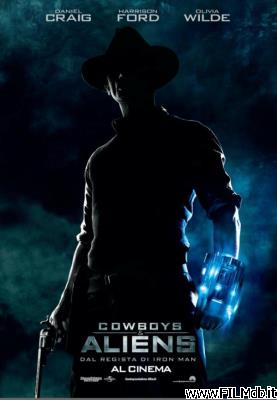 Poster of movie cowboys and aliens