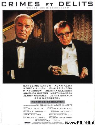 Poster of movie crimes and misdemeanors
