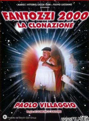 Cartel de la pelicula fantozzi 2000 - la clonazione