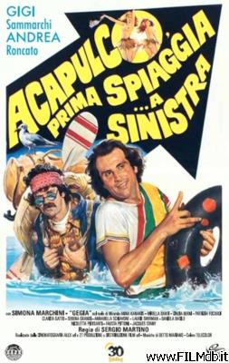 Affiche de film Acapulco, prima spiaggia... a sinistra