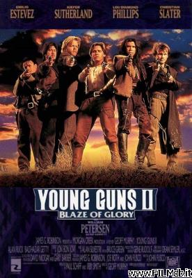 Locandina del film Young Guns II - La leggenda di Billy the Kid