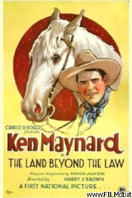 Locandina del film The Land Beyond the Law