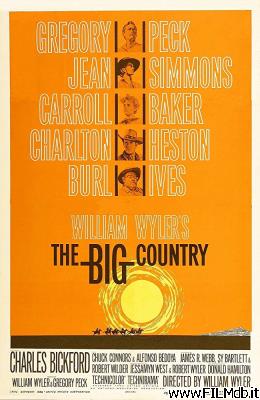 Poster of movie the big country