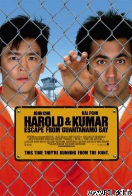 Affiche de film harold and kumar escape from guantanamo bay