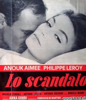 Affiche de film Lo scandalo