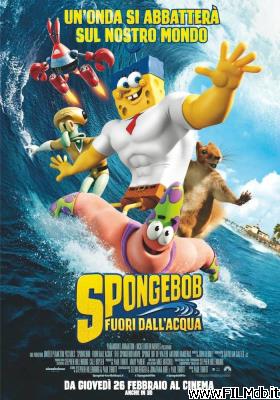 Locandina del film spongebob - fuori dall'acqua