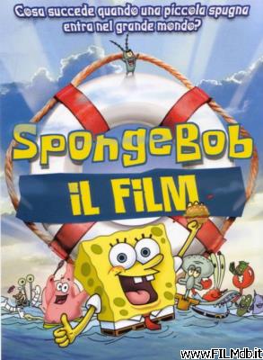 Cartel de la pelicula the spongebob squarepants movie