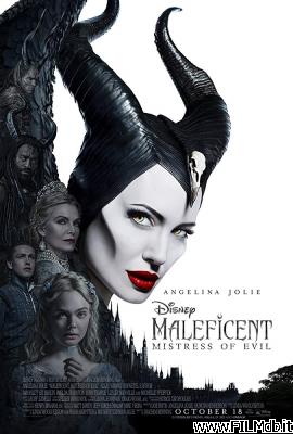 Affiche de film Maleficent - Signora del male