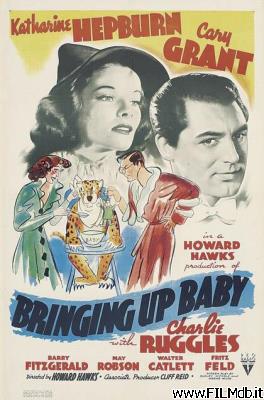 Poster of movie bringing up baby