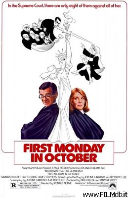 Poster of movie First Monday in October
