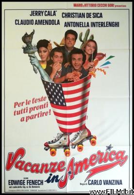 Affiche de film vacanze in america
