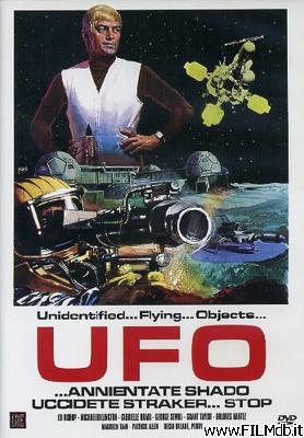 Cartel de la pelicula UFO... annientare S.H.A.D.O. stop. Uccidete Straker...