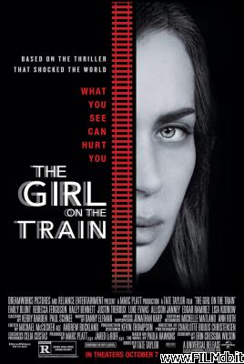 Affiche de film la fille du train
