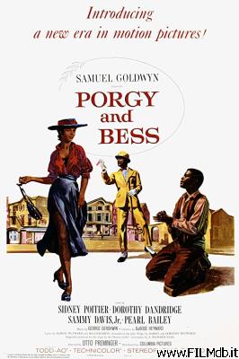 Locandina del film porgy and bess