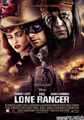 Affiche de film the lone ranger