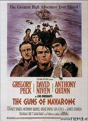 Locandina del film I cannoni di Navarone