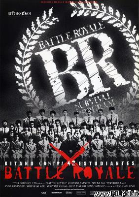 poster Locandina del film battle royale