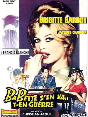 poster Locandina del film Babette va alla guerra