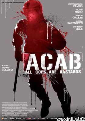 Affiche de film acab - all cops are bastards